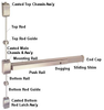2260V3684 ...CAL-ROYAL Surface Vertical Rod  36" x 84" Exit Device