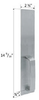 9800DTP **Dummy Pull for Rim Exit Devices**