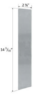 9800EOP **Cover Plate for Rim Exit Devices**