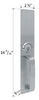 9800NL **Night Latch for Rim Exit Devices**
