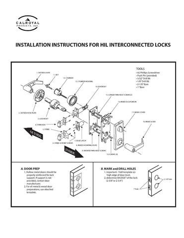 HIL ICM **Inside Escutcheon - plate only**