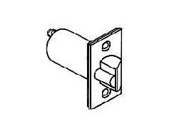 ULHIL238 **Dead Latch 2 ⅜” for lever lock**