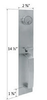 77TP00 **Entrance Thumb Piece for Exit Devices**