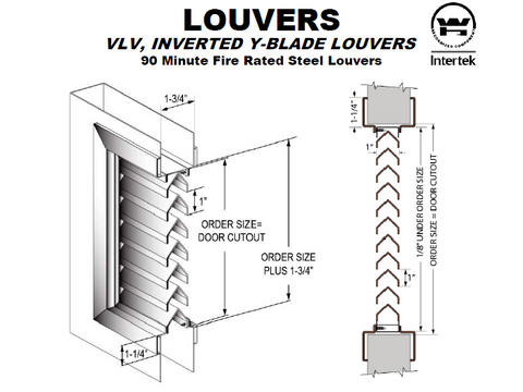 VLV2412 **Louver**